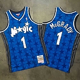 Magic 1 Tracy McGrady Blue 2000 01 Hardwood Classics Swingman Jersey Mixiu,baseball caps,new era cap wholesale,wholesale hats